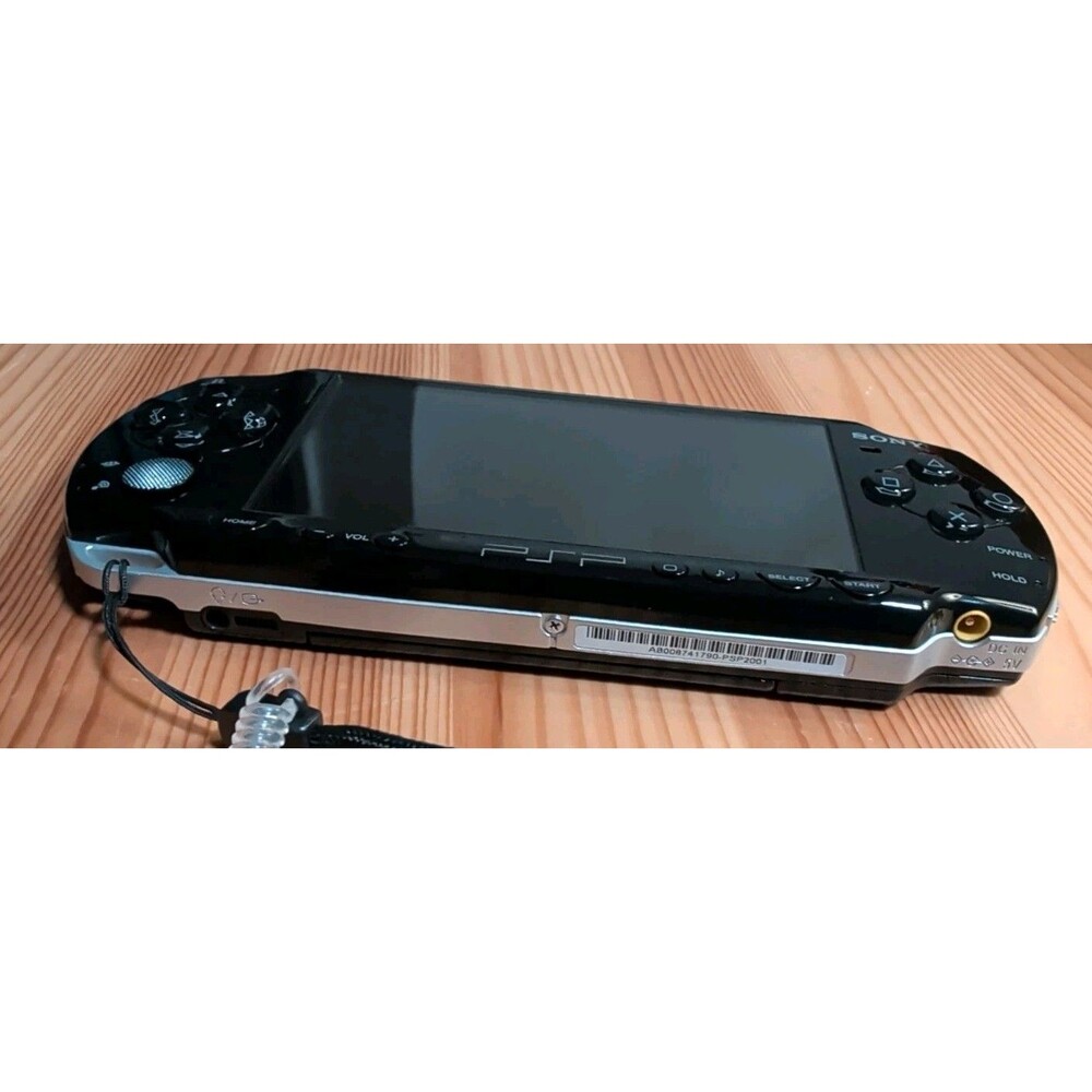 Sony PlayStation PSP-2001 Black with Charging Cable, 8 GB Memory Card - Picture 7 of 10